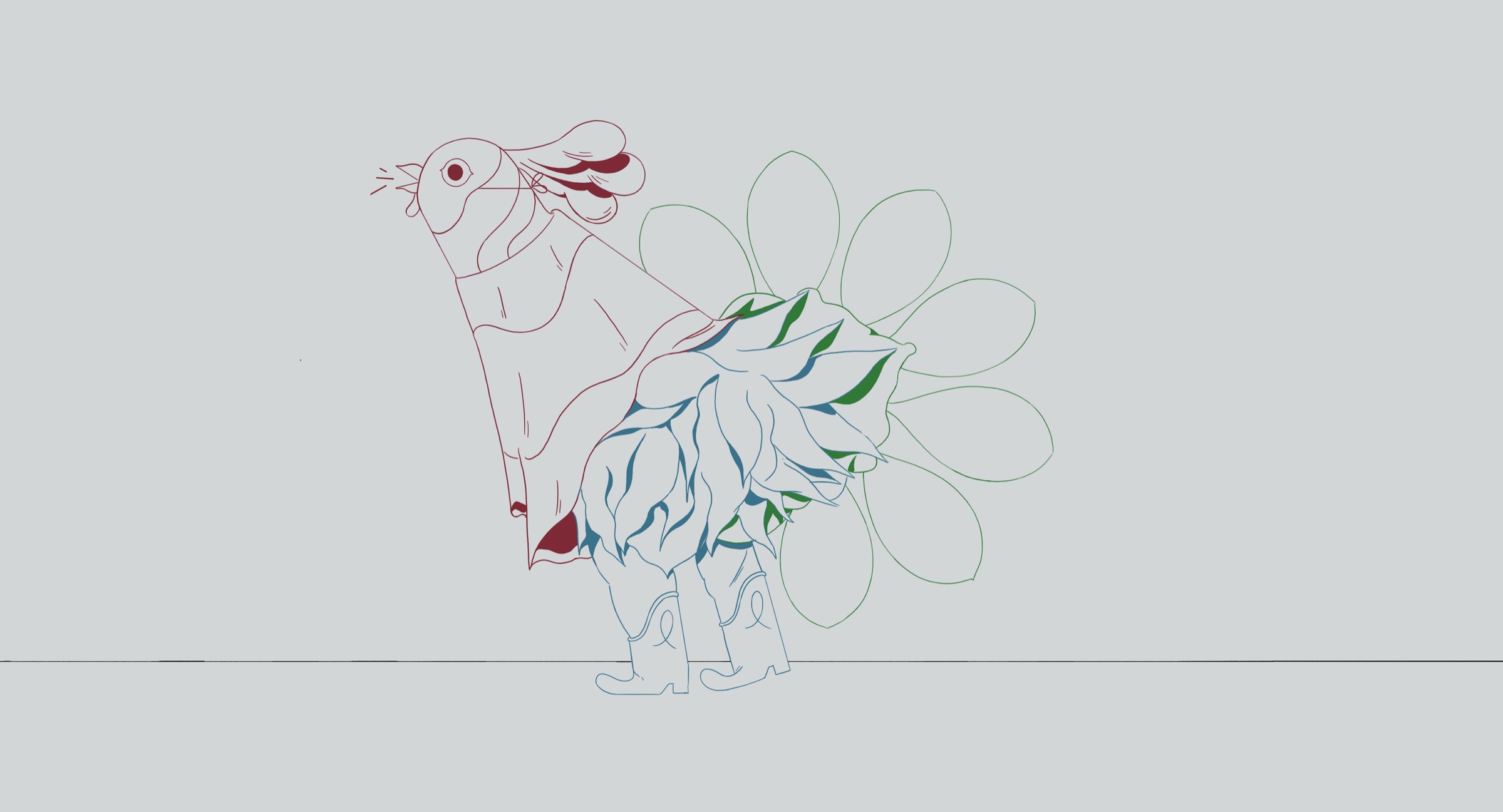 Friss Kakas rooster transformation study