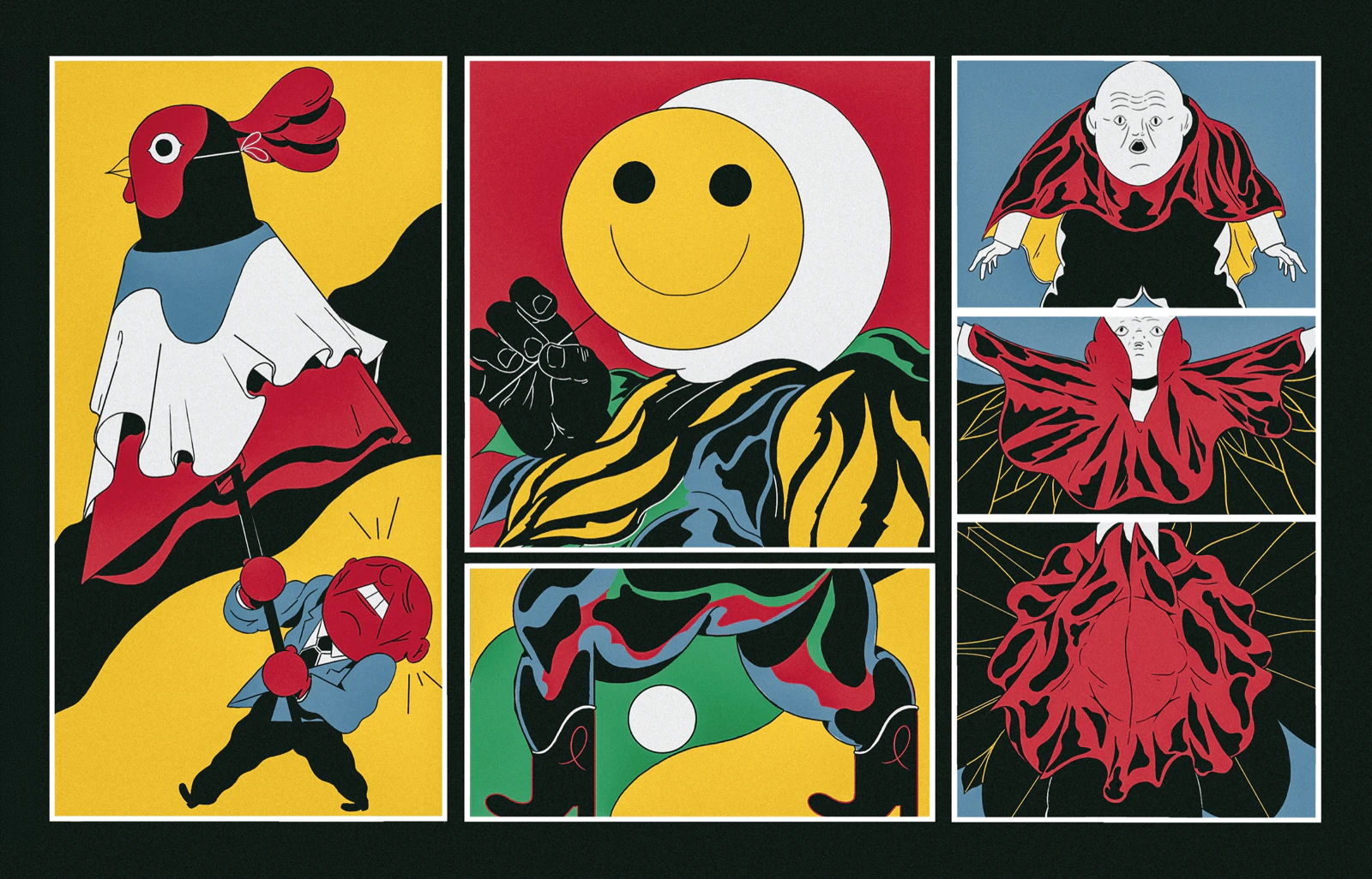 Friss Kakas illustrated project artwork
